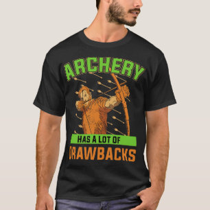 Boog jaagpijl en Archery Quote Design Archery T-shirt