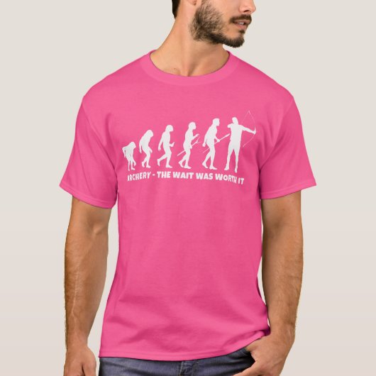 Boog jager Archer Funny Arc T-shirt (Voorkant)