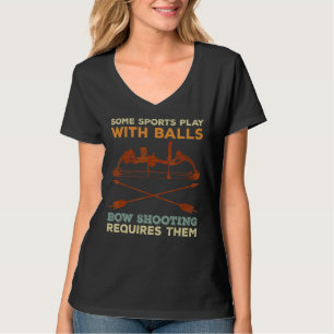 Boog jager met boogschieten t-shirt