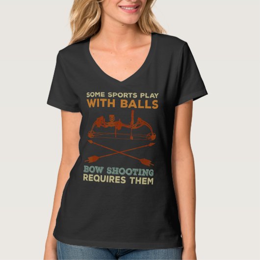 Boog jager met boogschieten t-shirt (Voorkant)