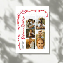 Boog Kerstwensen Script Familie 6 Foto's