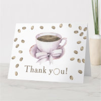 Boog & koffiezetten Baby shower Dank je 