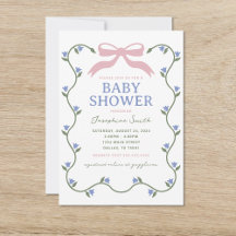 Boog met Flower Vine Baby shower
