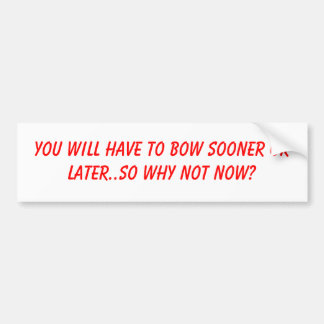 boog naar god sticker