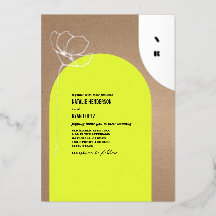 Boog Neon Bloem Monogram