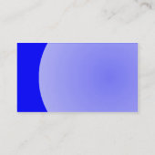 Boog ontwerp - Blauw Visitekaartje (Achterkant)