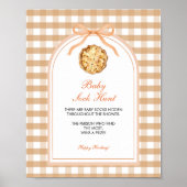 Boog onze kleine Cutie Pie Baby Sock spel Poster (Voorkant)