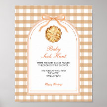 Boog onze kleine Cutie Pie Baby Sock spel