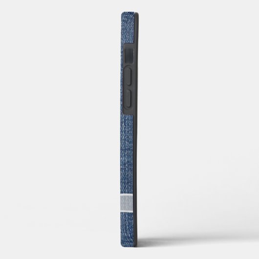 Boog op blauw denim Case-Mate iPhone case (Achterkant / Links)