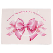 Boog op Trendy Barbiedoll Blush Pink