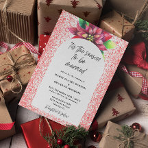 Boog Rode Poinsettia Platte Kerstmis Bruiloft