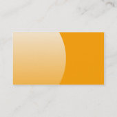 Boog - Sinaasappel Visitekaartje (Achterkant)