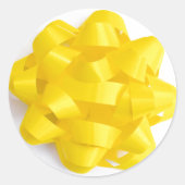 Boog Sticker in geel (Voorkant)