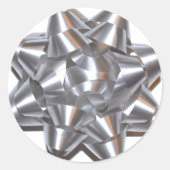 Boog Sticker in zilver (Voorkant)
