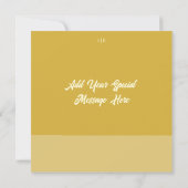 Boog Stijl Natuur bruiloft Dank u kaart (Achterkant)