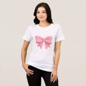 Boog T-shirt voor meisjes (Voorkant volledig)