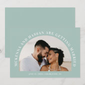 Boog Top Save the Date Verlovingsaankondiging (Voorkant / Achterkant)