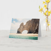 Boog van Cabo San Lucas, Mexico Kaart (Gele Bloem)