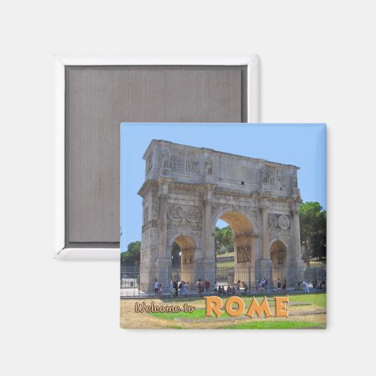 Boog van Constantijn Rome Magneet (Voorkant / Achterkant)