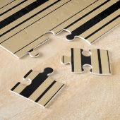 boog van de Strepen van de Stip van 50ste Legpuzzel (Zijkant)