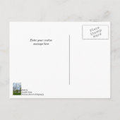 Boog van het park briefkaart (Achterkant)