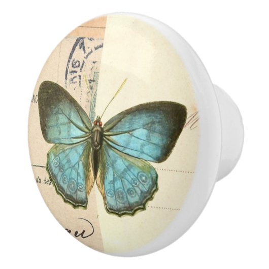  boog van keramische vlinder keramische knop (Rechts)