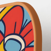 Boog van mozaïek pickleball paddle (Links Detail)