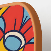 Boog van mozaïek pickleball paddle (Links Detail)