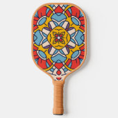 Boog van mozaïek pickleball paddle (Achterkant)