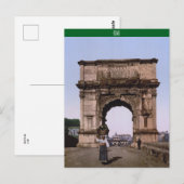 Boog van Titus, Rome (1900) Briefkaart (Voorkant / Achterkant)