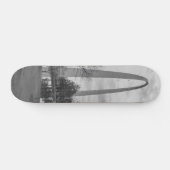 Boog vanuit het park Grayscale Persoonlijk Skateboard (Horizontaal)