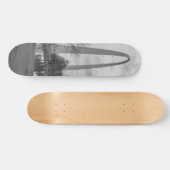 Boog vanuit het park Grayscale Persoonlijk Skateboard (Horizontaal)