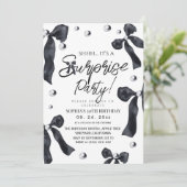 Boog verrassingsfeestje 30ste verjaardag kaart (Staand voorkant)