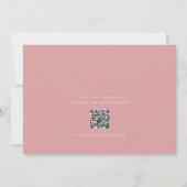 Boog Vorm Save the Date Huwelijksaankondiging (Achterkant)