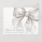 Boog Vrijgezellenfeest advies wensen Informatiekaartje (Voorkant)