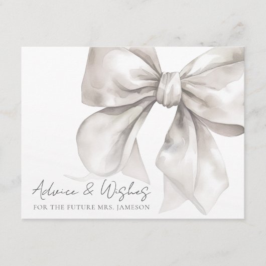 Boog Vrijgezellenfeest advies wensen Informatiekaartje (Voorkant)