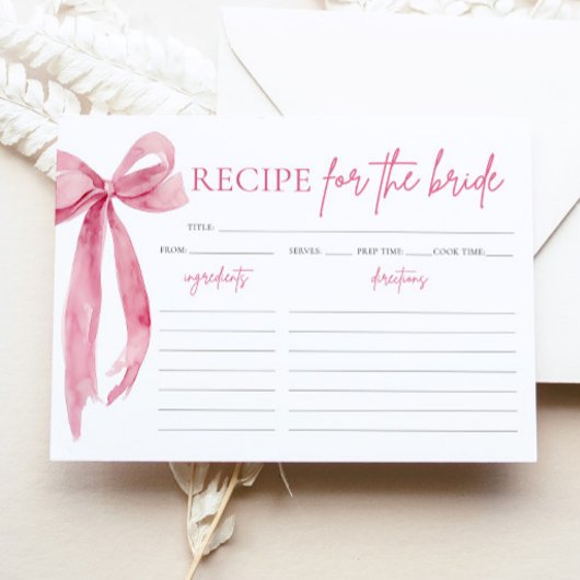 Boog Ze is de Knoop Vrijgezellenfeest Recept Kaart