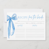 Boog Ze is de Knoop Vrijgezellenfeest Recept Kaart (Voorkant)