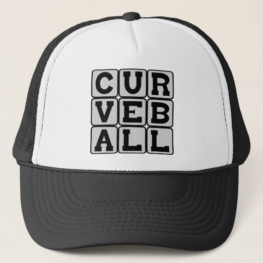 Boogbal, Honkbal Pitch Trucker Pet (Voorkant)