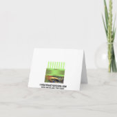 Boogbrug, Central Park NYC Dankkaart Bedankkaart (Achterkant)