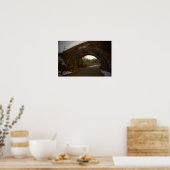 Boogbrug in Winter Poster (Keuken)