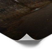 Boogbrug in Winter Poster (Hoek)