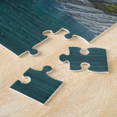 Boogbrug over bergstroom legpuzzel (Zijkant)