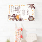 Boogcocktail Halloween Bruidsfeest Verwelkomingsbo Spandoek (Insitu)