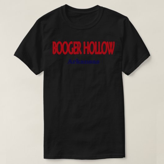 Booger Hollow Arkansas TSshirt T-shirt (Design voorkant)