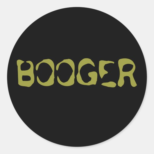 Booger Sticker (Voorkant)