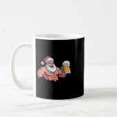 Booger Sugar Santa Funny Muscular Christmas Meme B Koffiemok (Links)