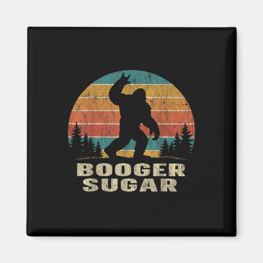 Booger Sugar Sasquatch Funny Meme  Magneet (Voorkant)