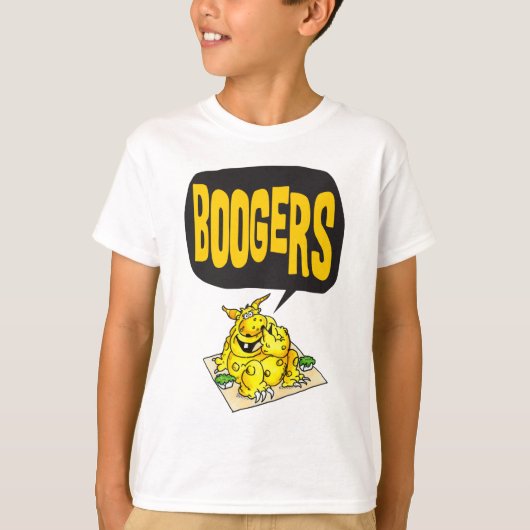 Boogers T-shirt (Voorkant)