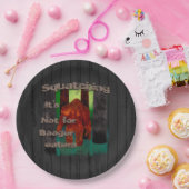 Boogertoestellen Papieren Bordje (Feest)